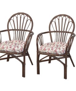 möbel direkt online Rattansessel (2Stück) mit Kissen Conny