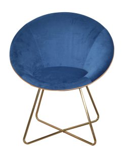 möbel direkt online Samt-Polsterstuhl (1Stück) Nelly