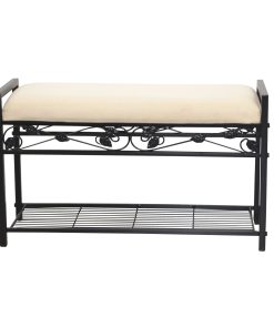 möbel direkt online Sitzbank mit Kissen Lydia