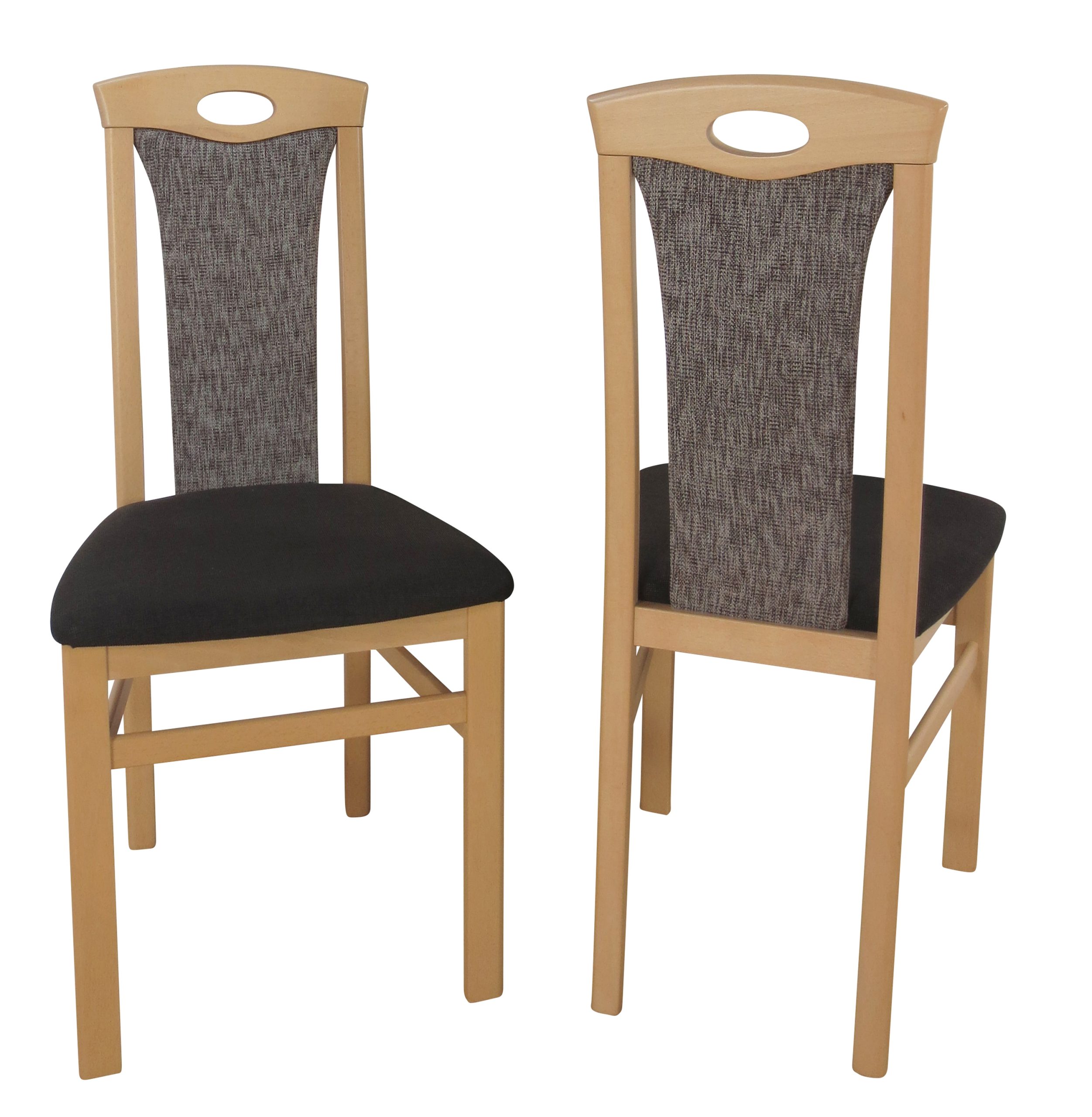 möbel direkt online Stuhl Massivholz 2er Set "Kasia"