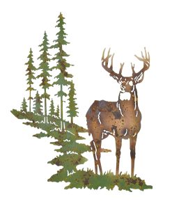 möbel direkt online Wanddekoration "Hirsch"