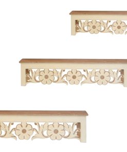 möbel direkt online Wandkonsolen-Set 3tlg. Ibek