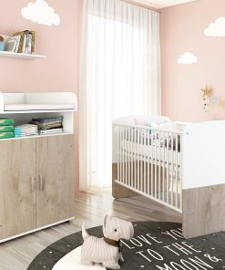 nonjoo. Babyzimmer Hanna Set 1: best. aus Babybett