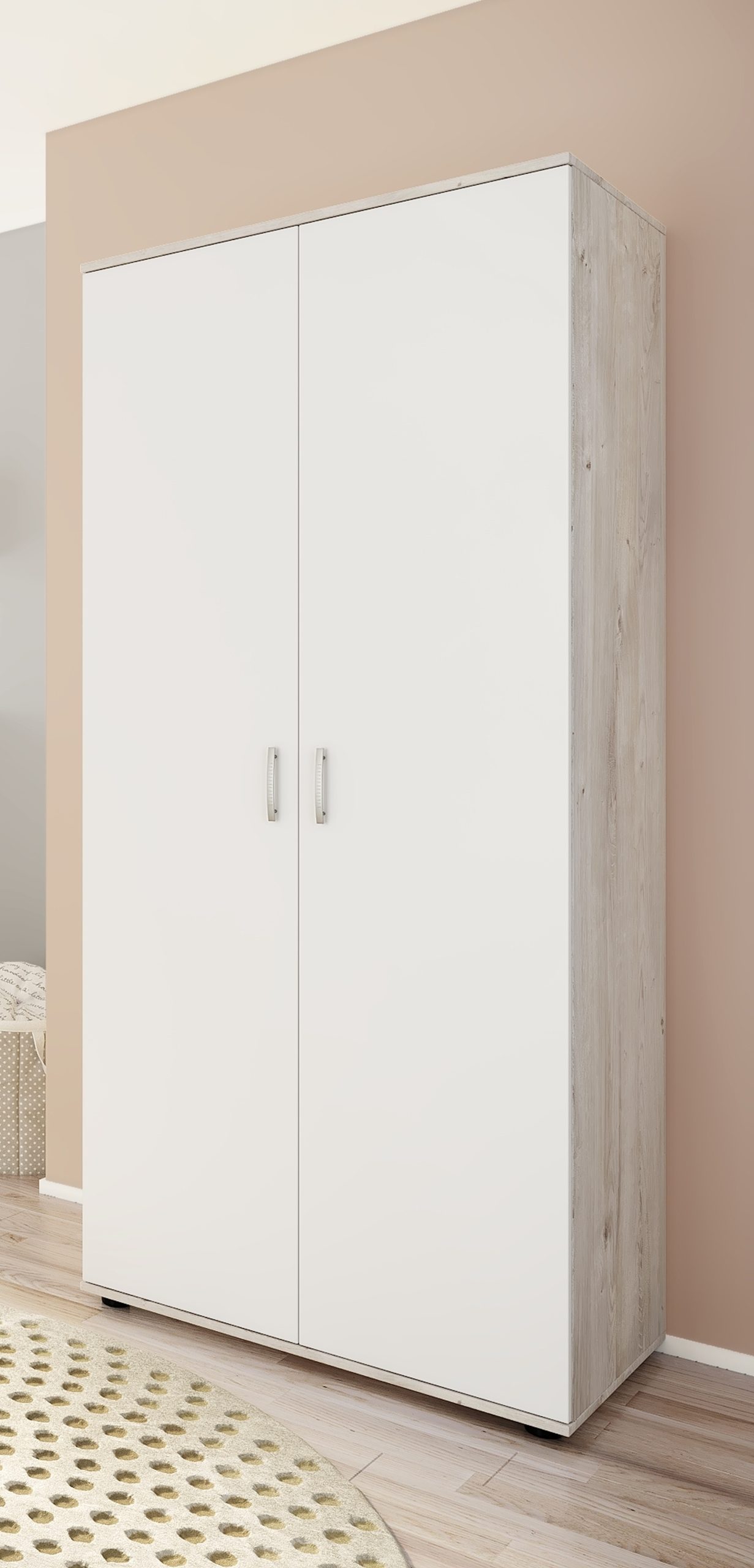 nonjoo. Babyzimmer Lani Kleiderschrank 2-trg.