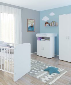nonjoo. Babyzimmer Lunis Set 5: best. aus Babybett