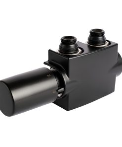 sanicomfort Ventilhahnblock Set Quattro inkl. Therm. Kopf RAL 9005