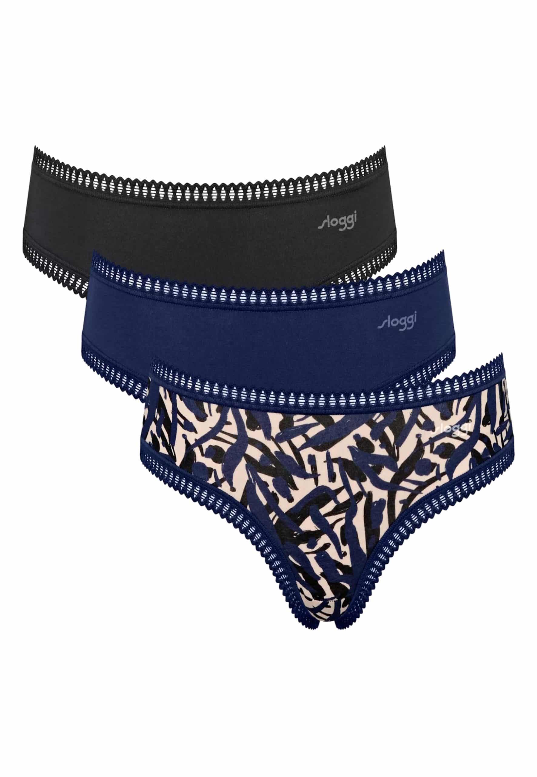 sloggi Unterhose GO CRUSH HIPSTER Slip 3er Pack